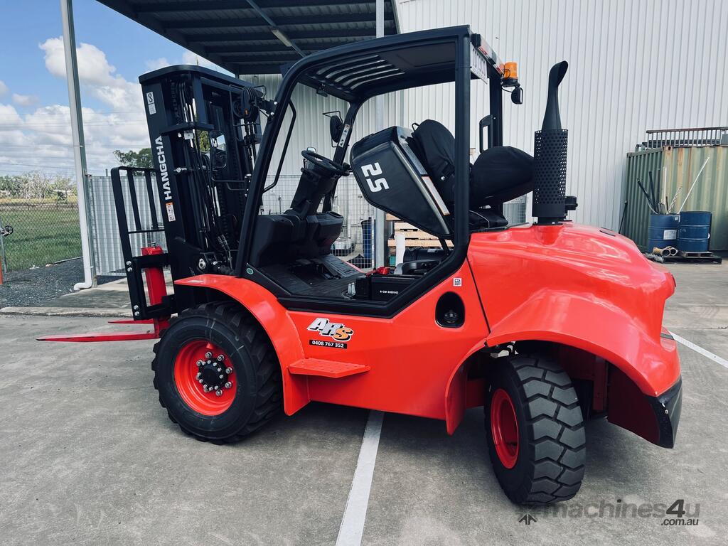 Hangcha 2.5t RT Forklift CPCD25 - 2 Speed Diesel 4.3m Triplex